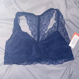 Racerback Bralette - Nightime Blue